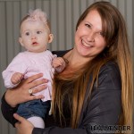 Model: Louise Borkfelt + datter - Foto: Thomas Hollænder